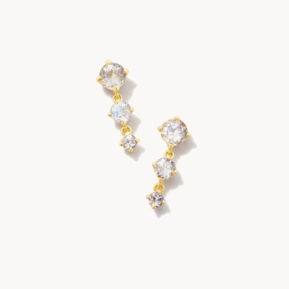 Kendra Scott Blakely 18k Gold Vermeil Drop Earrings in Rainbow